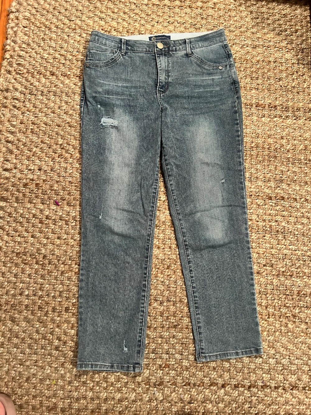 Democracy Women Jeans 10 Ab Solution Straight Leg Ankle